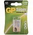 Батарейка GP Super 6LR61 BL-1 9В